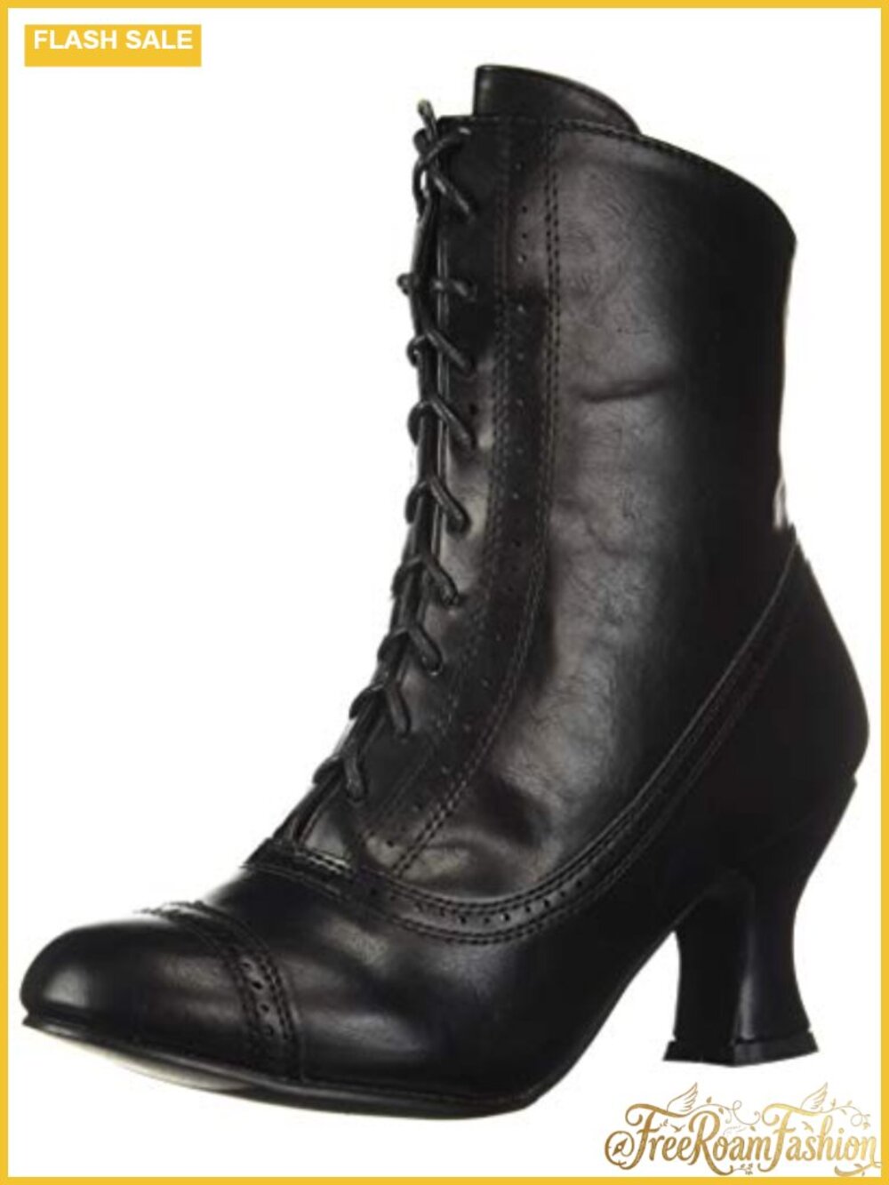 Mid-Calf Block Heel Boots Synthetic Women's